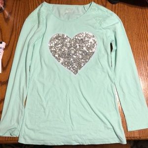 Piper long sleeve girls shirt